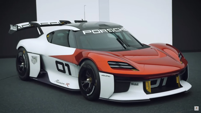 Porsche Mission R 1100 HP Electric Concept Study 2021